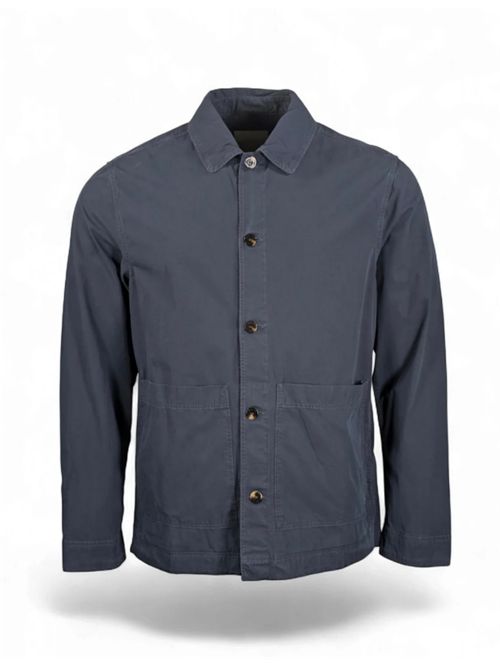 POPLIN OVERSHIRT GD WOOLRICH | CFWOOS2035MRUT41323989 MELTON BLUE